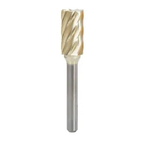 SB Burrs Cylindrical with End Non-Ferrous Burr Bit | 1⁄2 Dia x 1 x 1⁄4 Shank | BURS-088NF | 738685000083