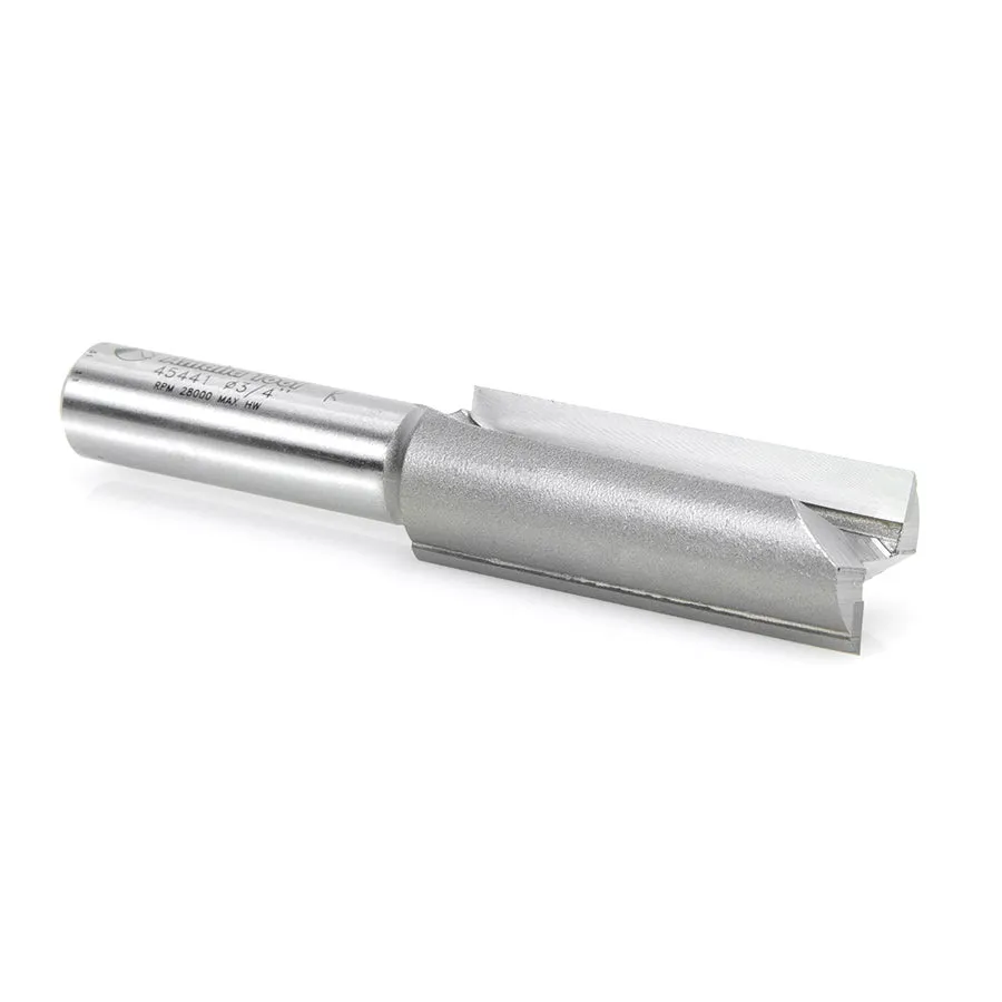 Straight Plunge Router Bit | 2 Flute | Various Dia x 2" x 1⁄2 Shank | 45441 | 738685854419