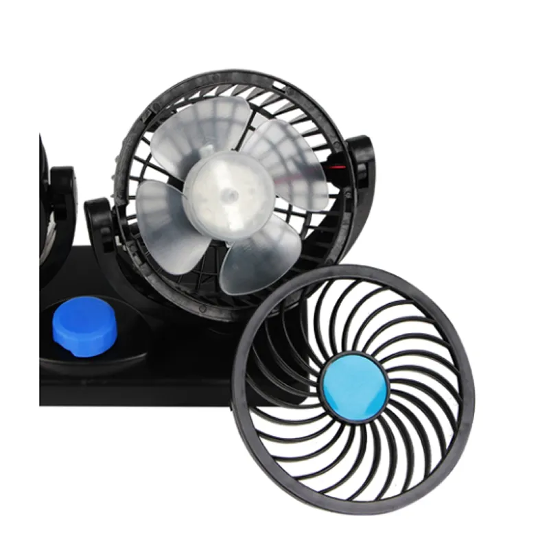 Strong Wind Double-Headed Vehicle Fan With Pure Copper Motor Ai-25