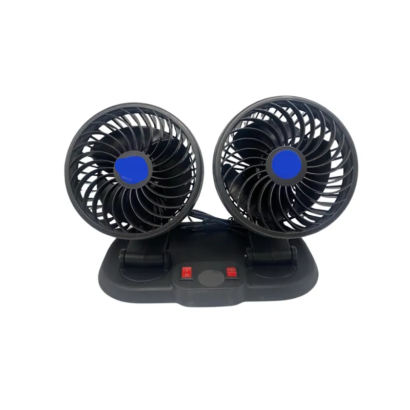 Strong Wind Double-Headed Vehicle Fan With Pure Copper Motor Ai-25