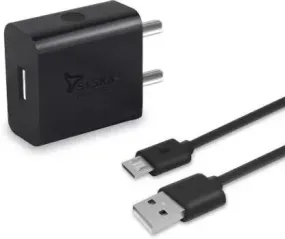 Syska TC-2A-BK 2 A Mobile Charger with Detachable Cable