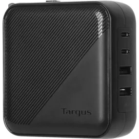 Targus 100W GaN Wall Charger - 120 V AC, 230 V AC Input - Black