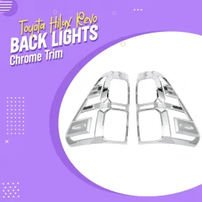 Toyota Hilux Revo/Rocco Back lights Chrome Trim - MA001380