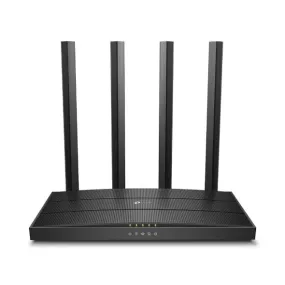 Tp-Link Archer C6 V4.0 Wireless Router Gigabit Ethernet Dual-Band (2.4 Ghz / 5 Ghz) Black