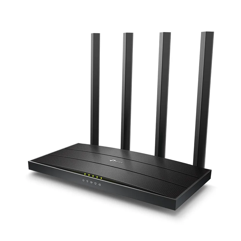 Tp-Link Archer C6 V4.0 Wireless Router Gigabit Ethernet Dual-Band (2.4 Ghz / 5 Ghz) Black