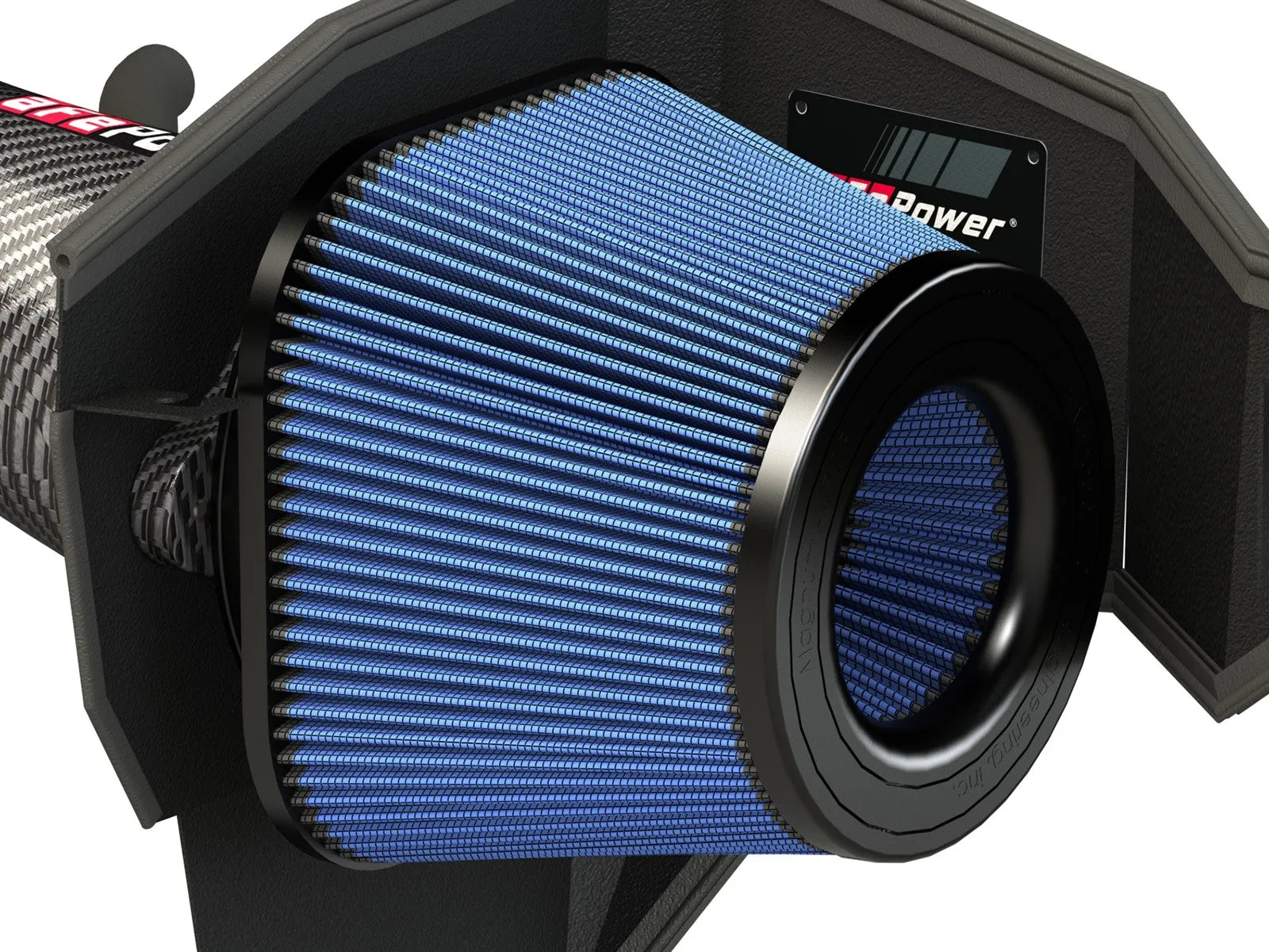 Track Series Carbon Fiber Cold Air Intake System w/Pro 5R Filter Media