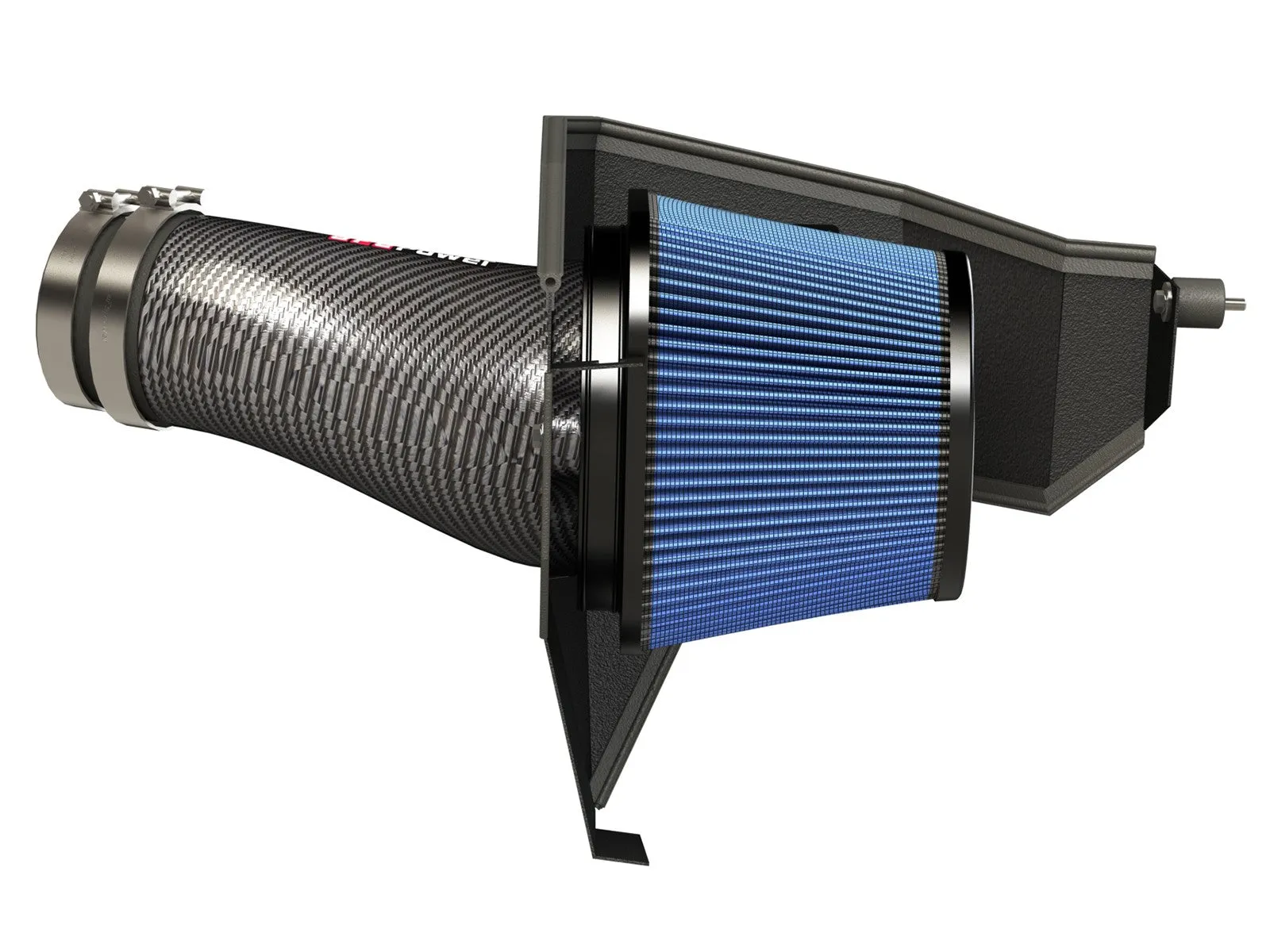 Track Series Carbon Fiber Cold Air Intake System w/Pro 5R Filter Media