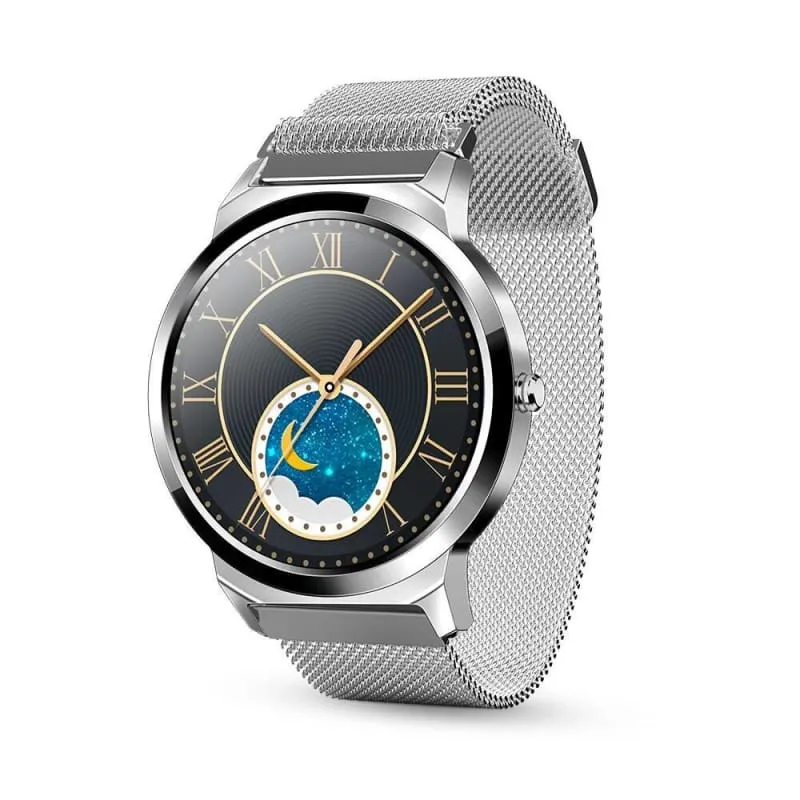 Unisex Solid Steel Smart Watch