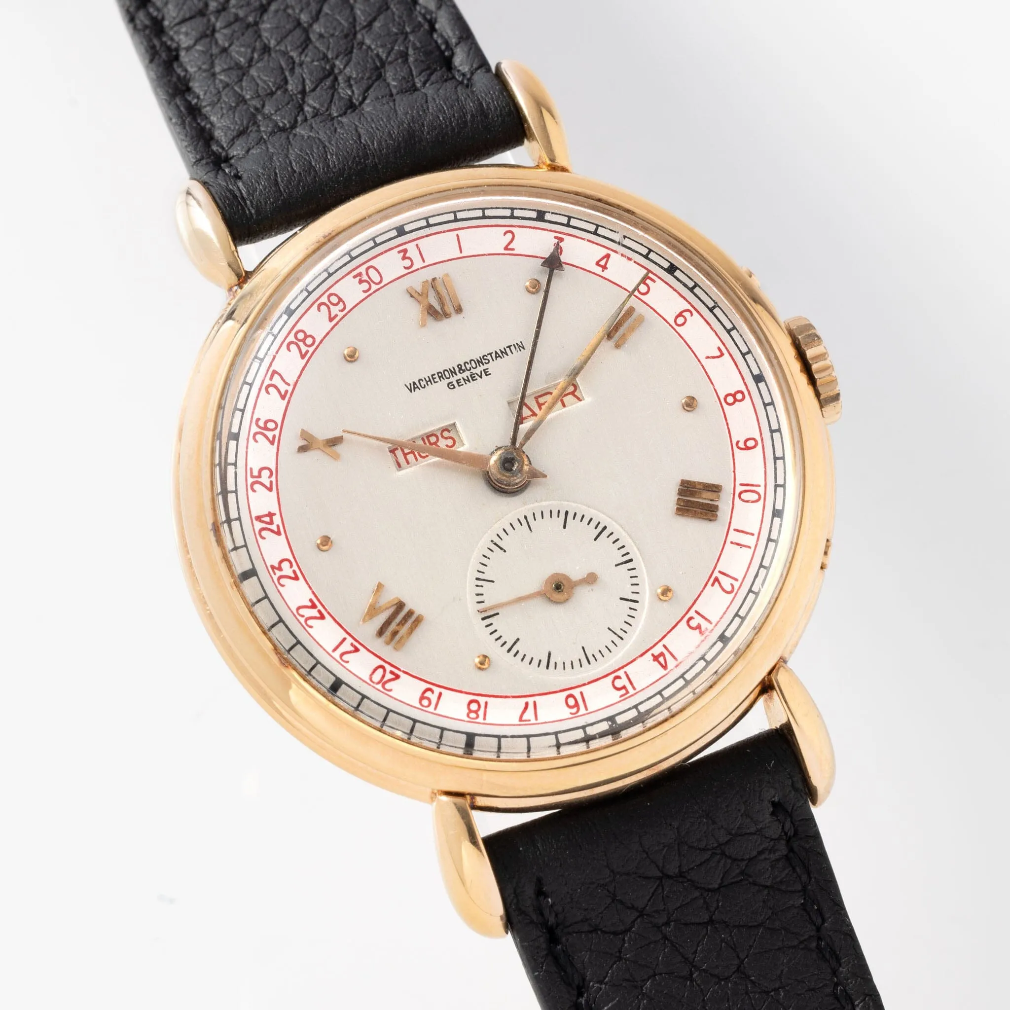 Vacheron and Constantin Triple Date Calendar 4240 Rose Gold