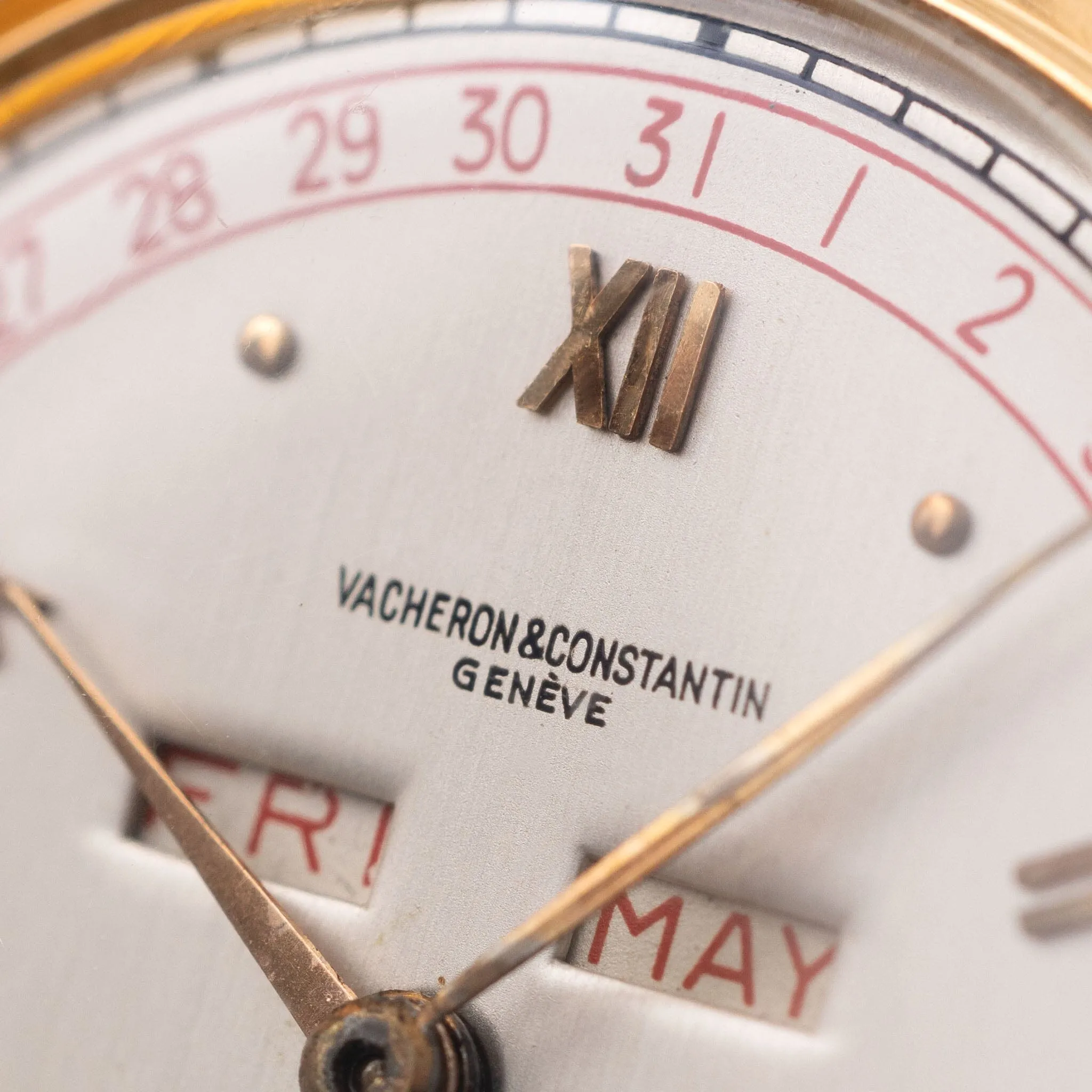 Vacheron and Constantin Triple Date Calendar 4240 Rose Gold