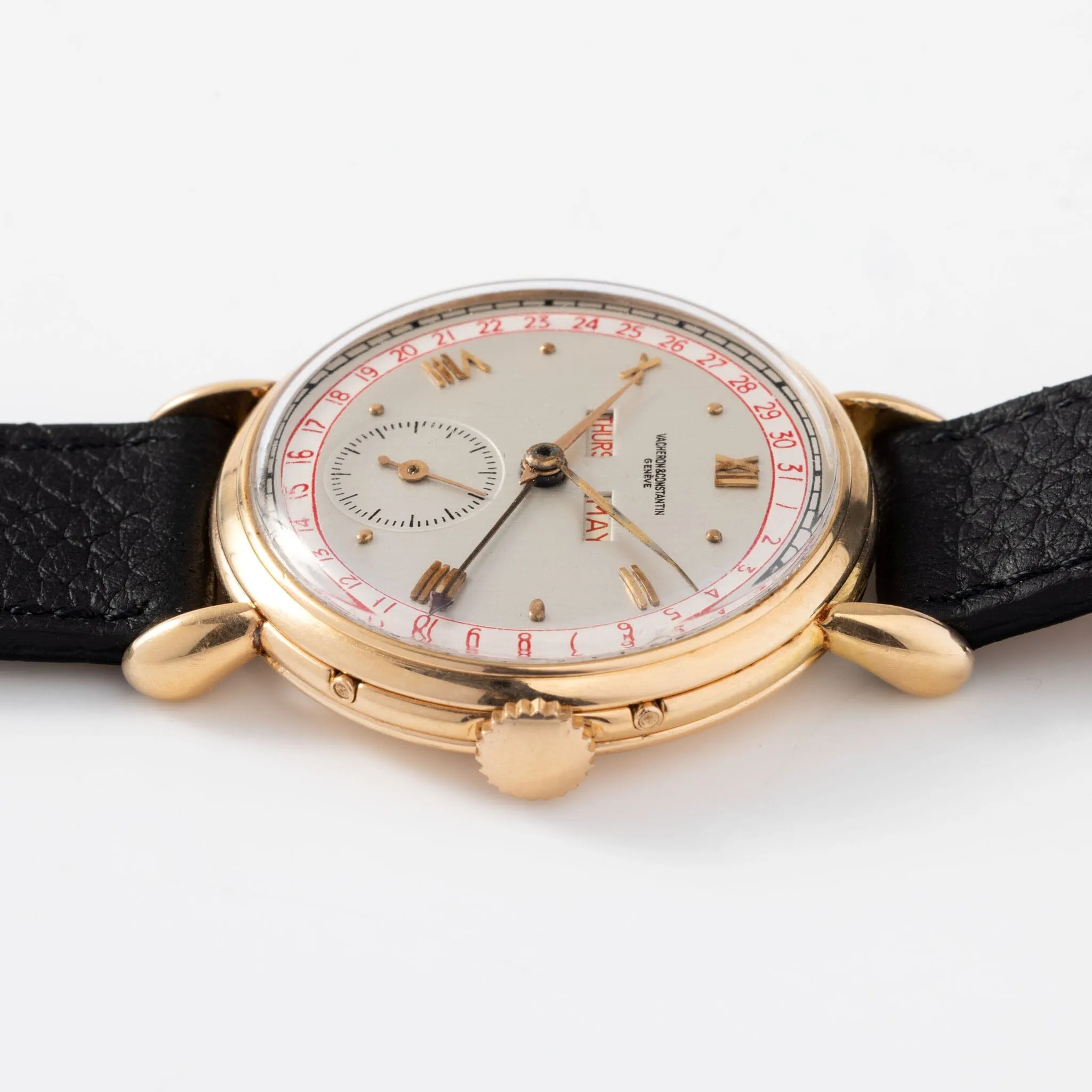 Vacheron and Constantin Triple Date Calendar 4240 Rose Gold