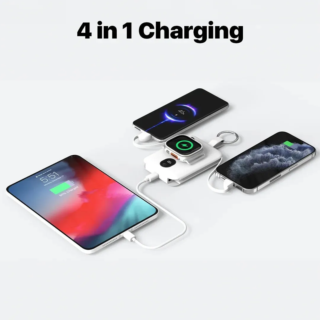 Versa 4-in-1 Power Bank   Fold 3 in 1 Charger