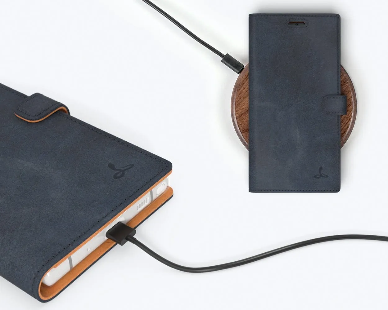 Vintage Leather Wallet - Samsung Galaxy Note 10 Plus