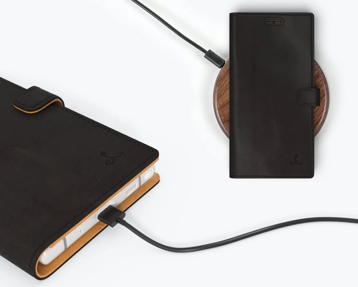 Vintage Leather Wallet - Samsung Galaxy Note 10 Plus