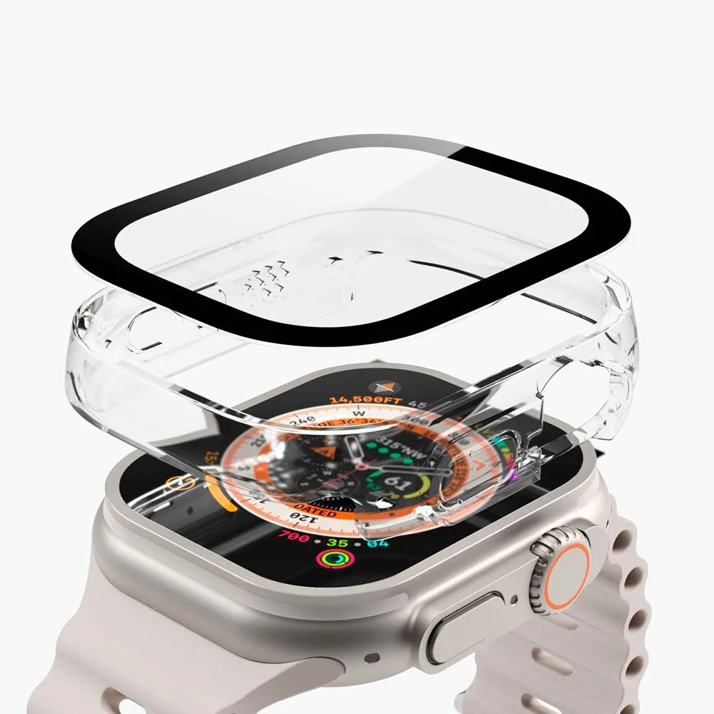 Vonmählen Apple Watch Ultra 1 / 2 (49mm) Thin Case m. Skærmbeskyttelse - Gennemsigtig