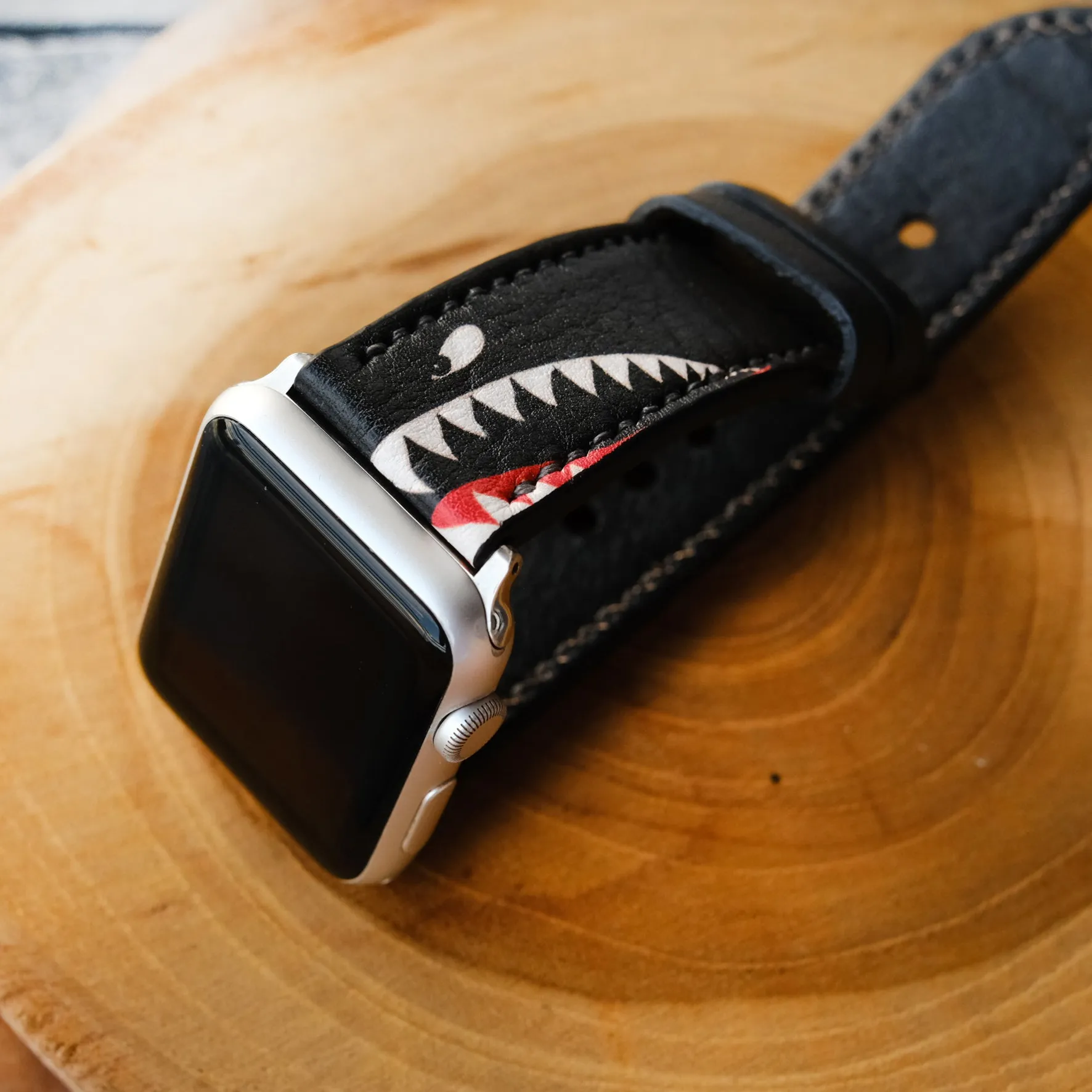 Warhawk Black Strap For Apple Watch By RuslieCo