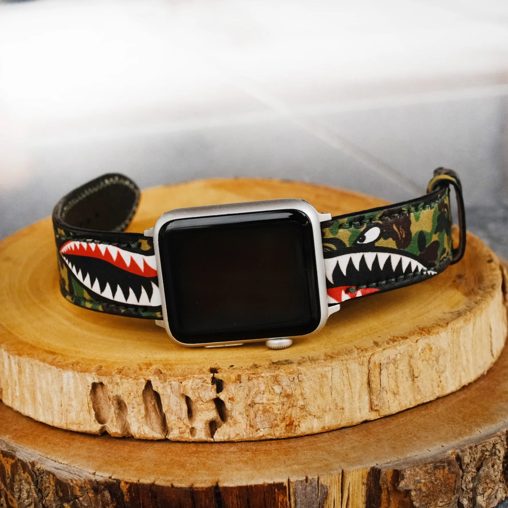 Warhawk Black Strap For Apple Watch By RuslieCo