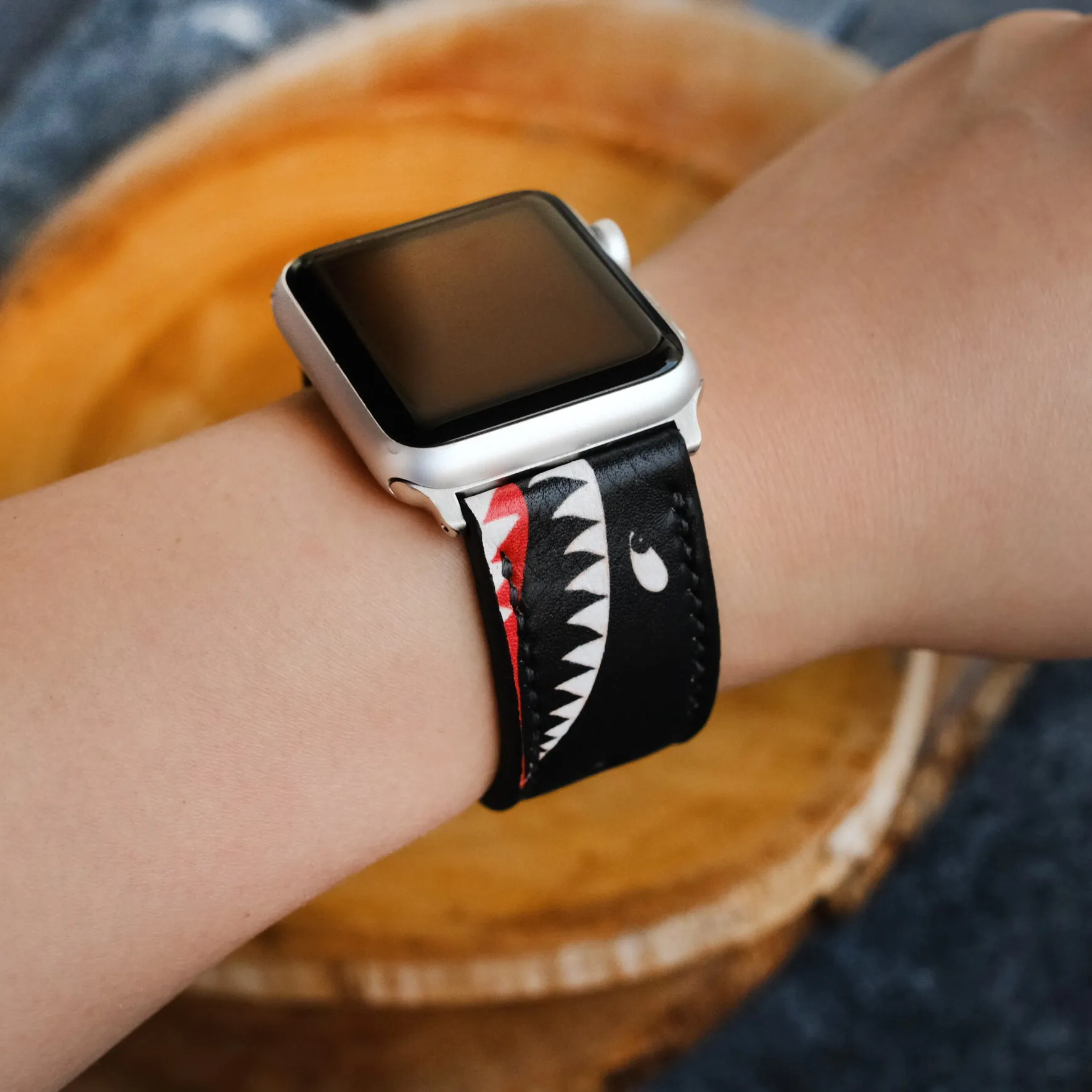 Warhawk Black Strap For Apple Watch By RuslieCo