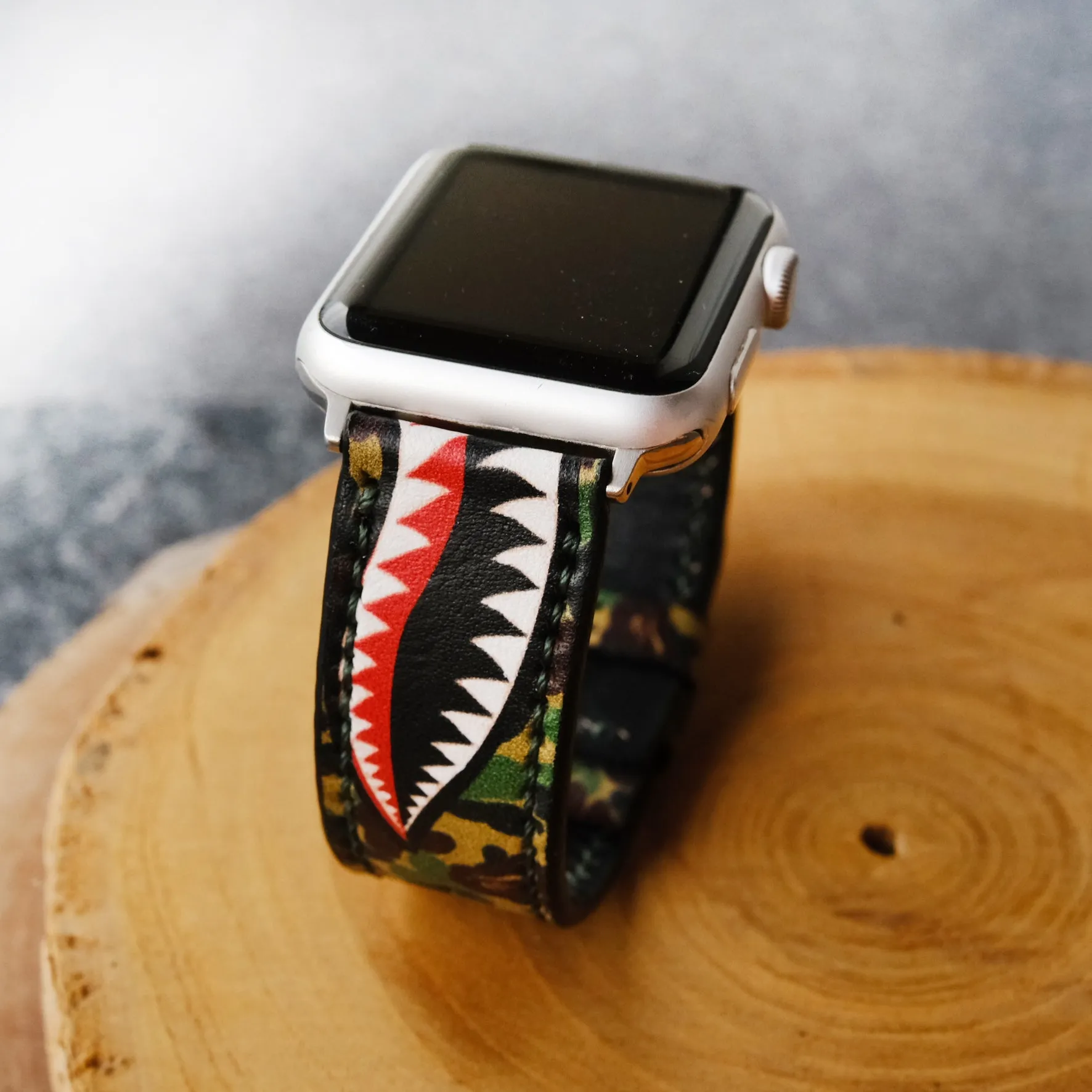 Warhawk Black Strap For Apple Watch By RuslieCo