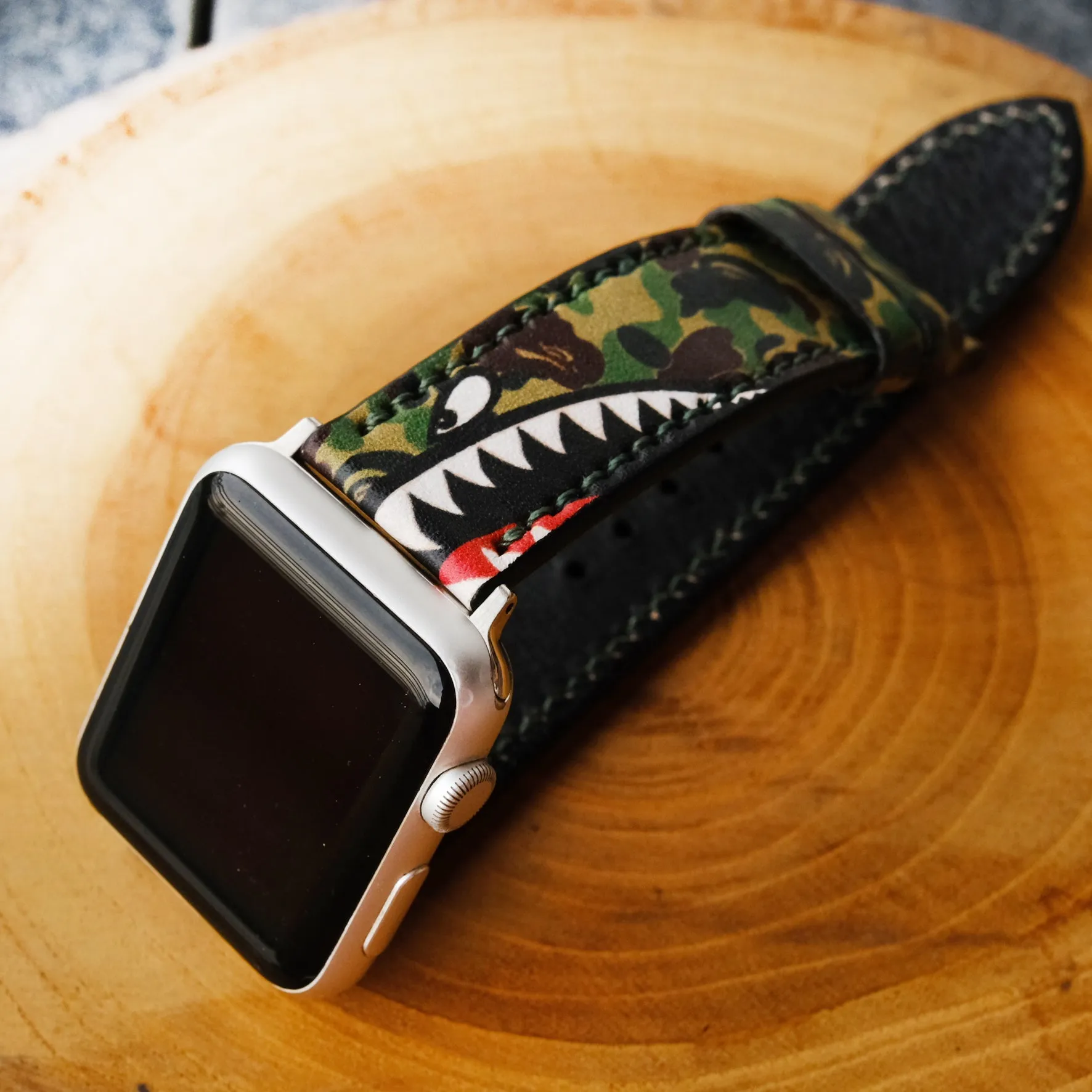 Warhawk Black Strap For Apple Watch By RuslieCo