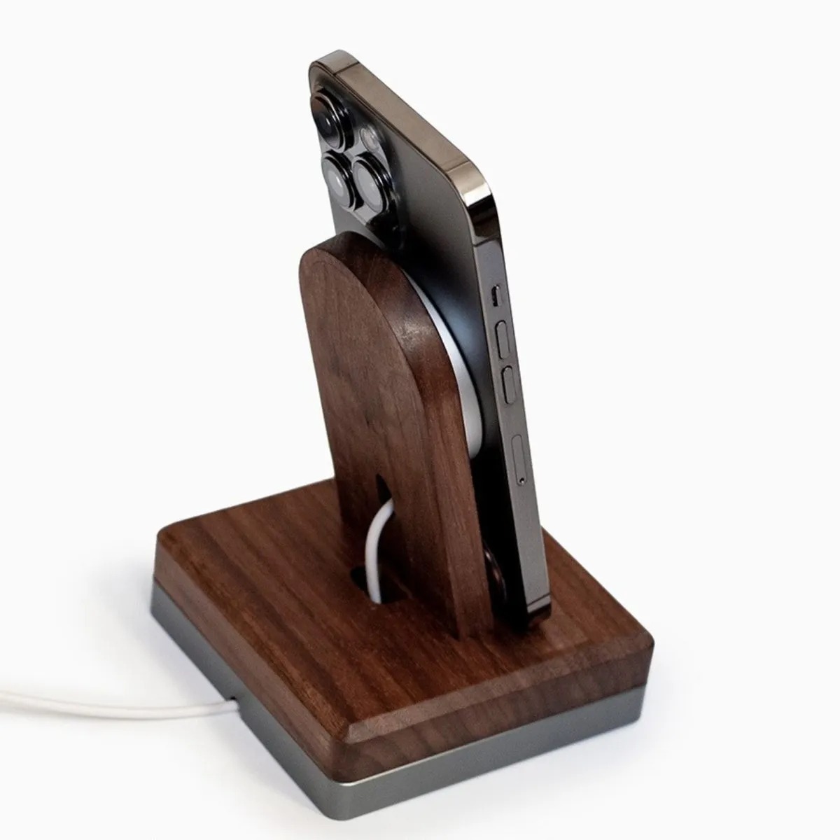 Wood MagSafe Stand