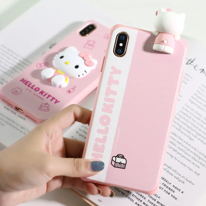 X-Doria Hello Kitty 3D Kitty Head Cute Shockproof Back Case Cover