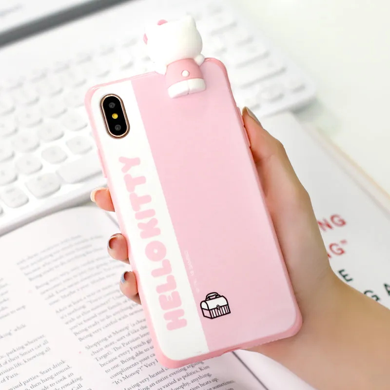 X-Doria Hello Kitty 3D Kitty Head Cute Shockproof Back Case Cover