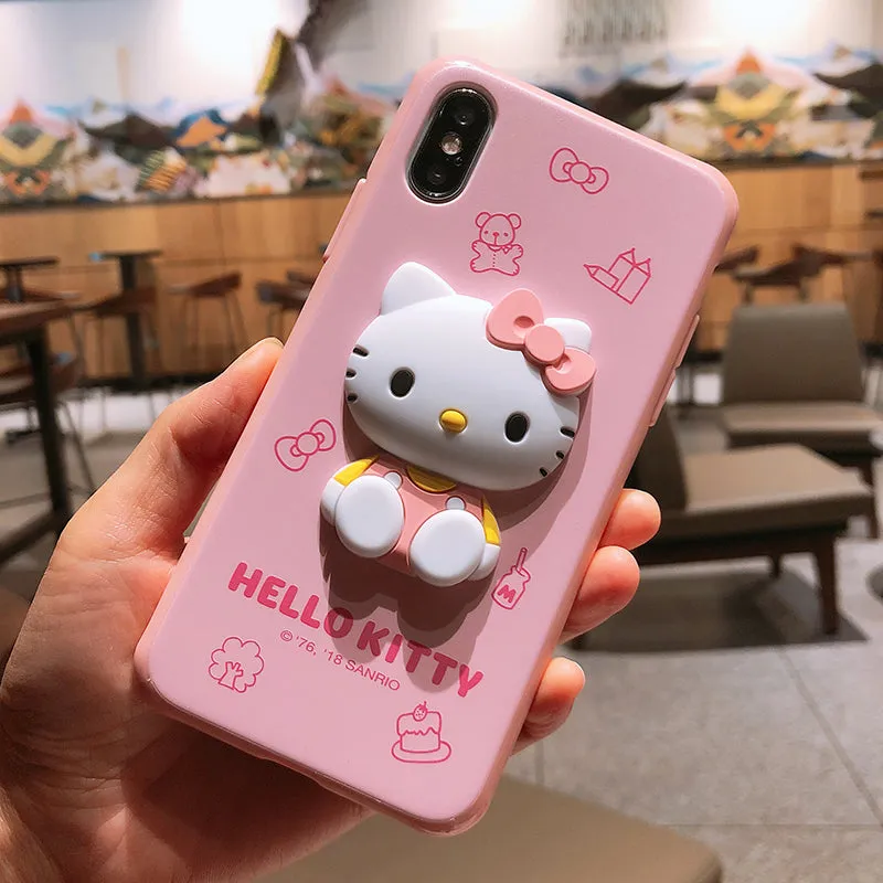 X-Doria Hello Kitty 3D Kitty Head Cute Shockproof Back Case Cover