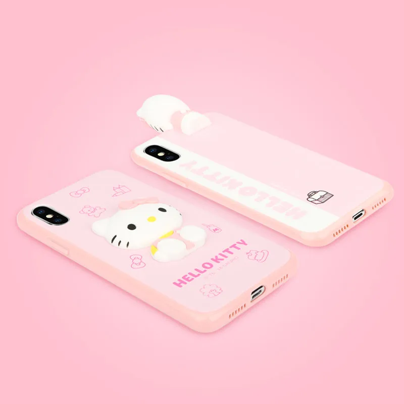 X-Doria Hello Kitty 3D Kitty Head Cute Shockproof Back Case Cover