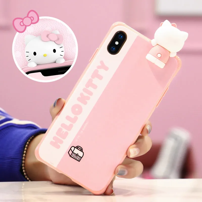 X-Doria Hello Kitty 3D Kitty Head Cute Shockproof Back Case Cover